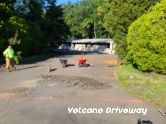 Volcano Driveway