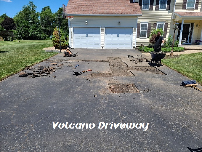 Volcano Driveway