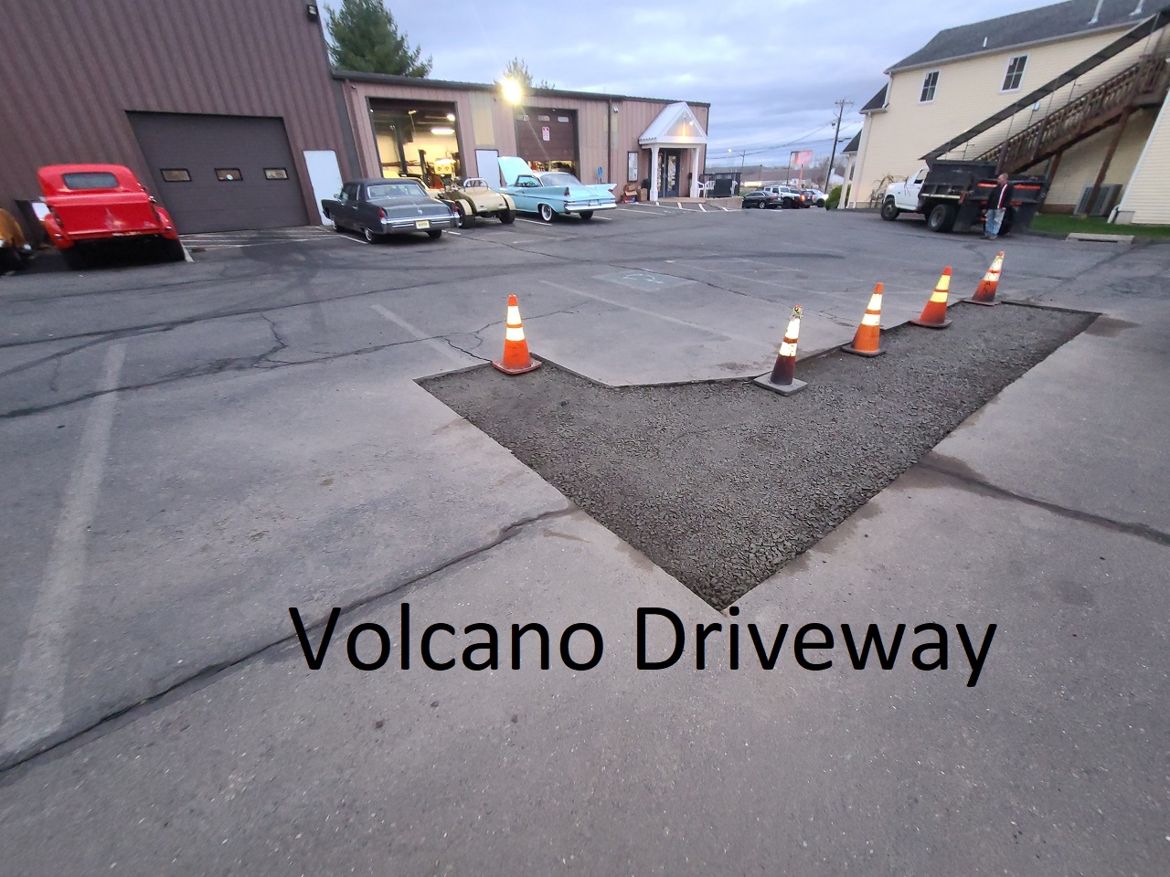 Volcano Driveway